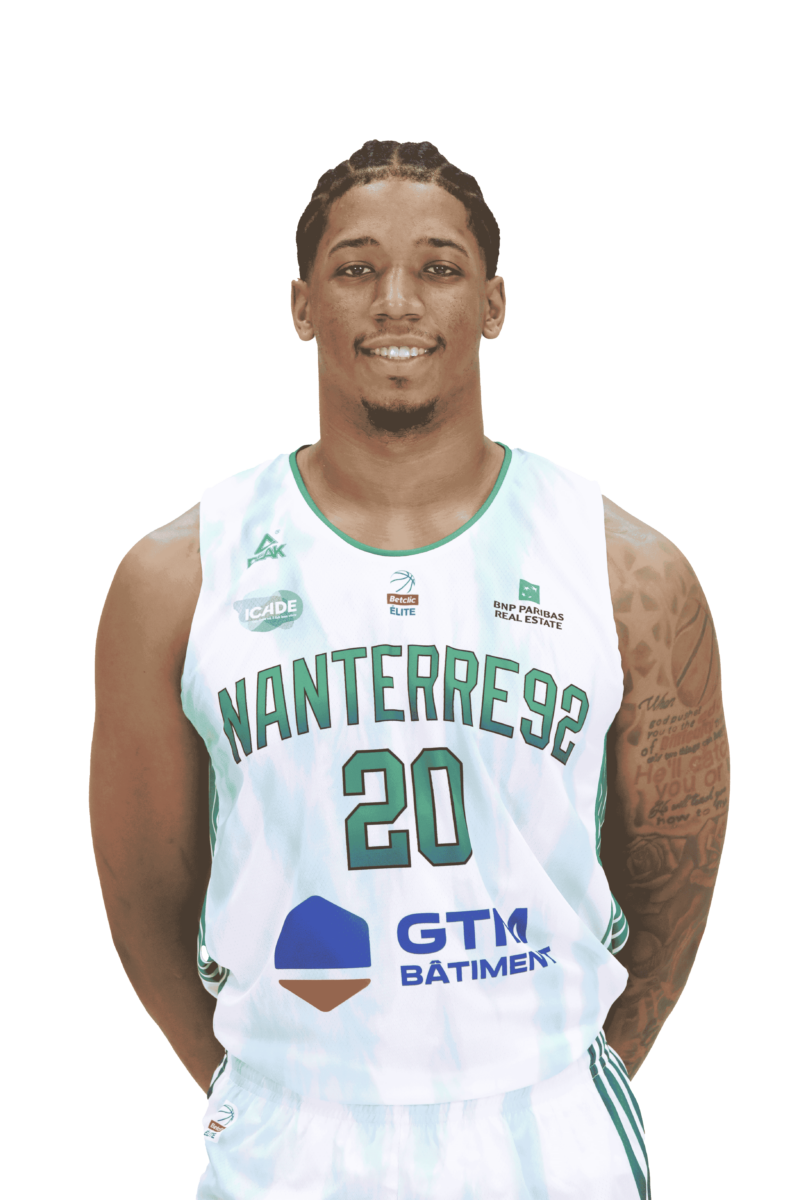 Les joueurs de la saison Nanterre92 Basket